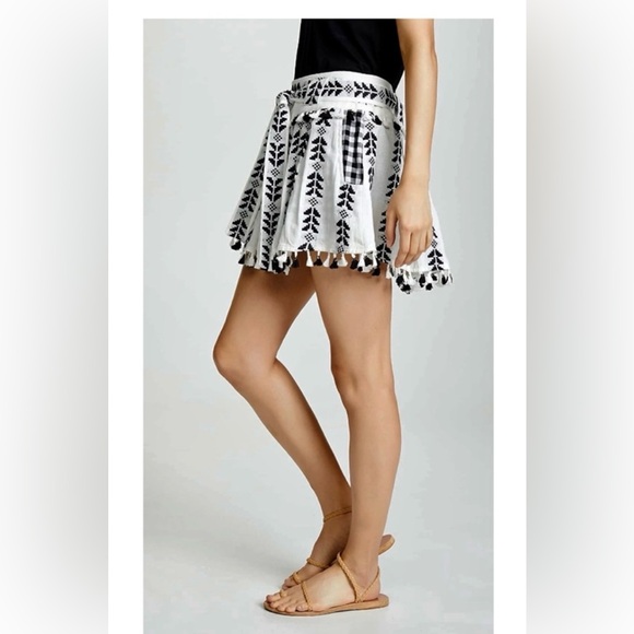 NWT Dodo Bar Or Ariana Mini Skirt black/white size S - Picture 5 of 12